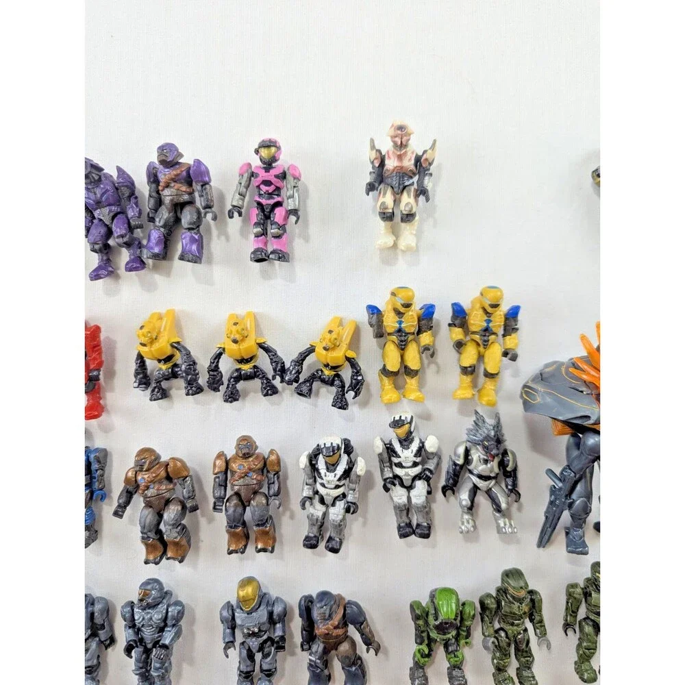 Promethean Knight Pelican Gunship HALO Mega Bloks Lot 54 Pieces MISSING ARM